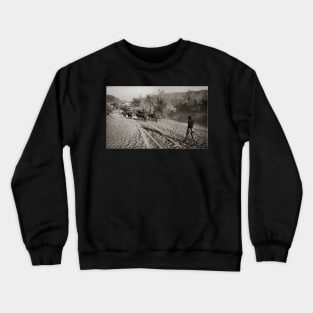 Travel Nature landscape farming agriculture Photography Crewneck Sweatshirt